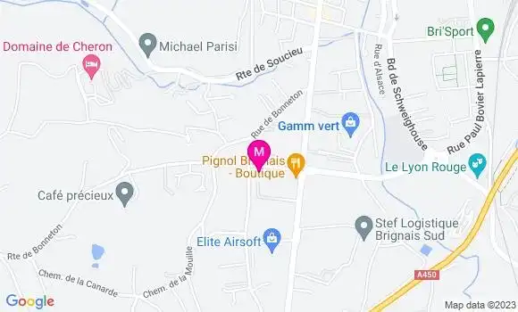 Localisation Mtre Giron Rémy