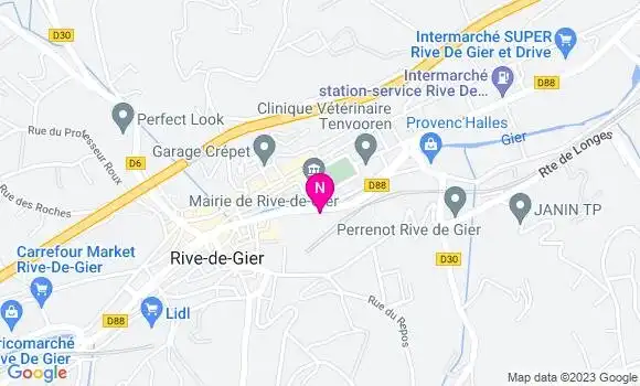 Localisation Mtre Ehret Mélanie