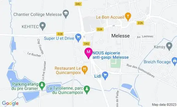 Localisation Mtre Laveix Romain