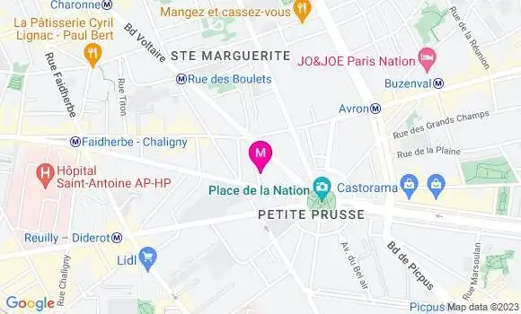 Localisation Mtre Pignol Sylvain