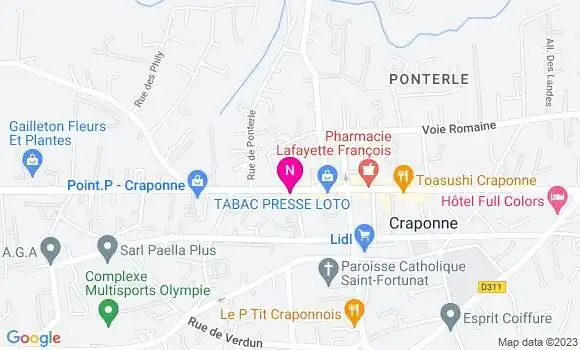 Localisation Mtre Auvolat Jean