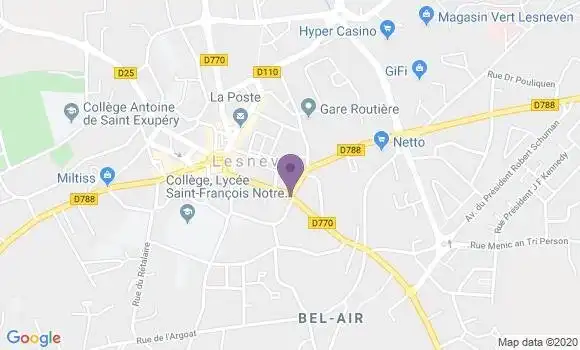Localisation Mtre Albert Anne