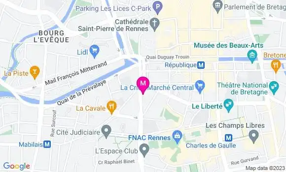 Localisation Mtre Sabot Christophe