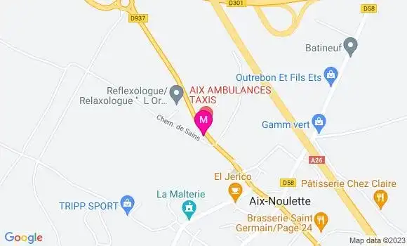 Localisation Mtre Malderet Jean Stéphane