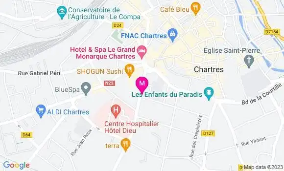 Localisation Mtre Pothier Maud