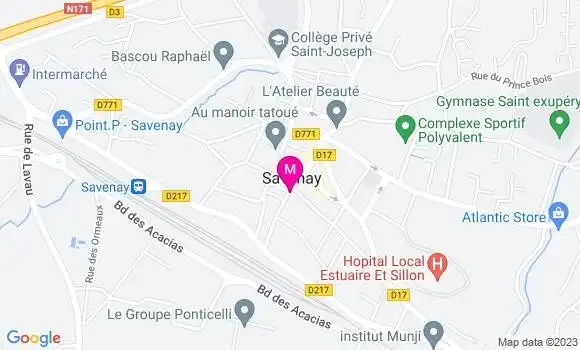 Localisation Mtre Blin Laurent