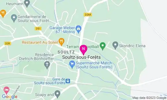 Localisation Mtre Adolff Laetitia