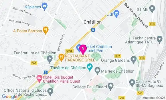 Localisation Mtre Guyot Delphine