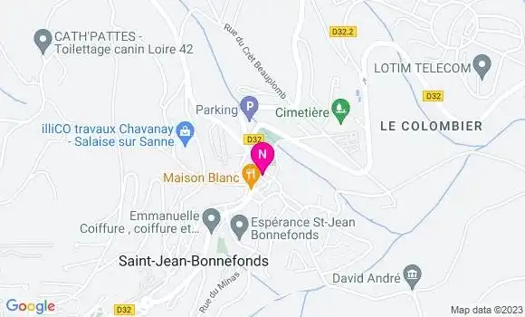 Localisation Mtre Binga Carine