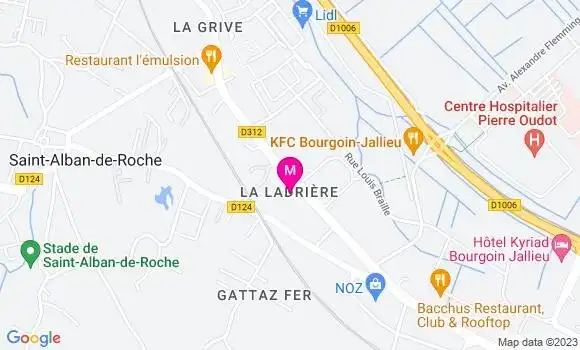 Localisation Mtre Pagliaroli Gilles