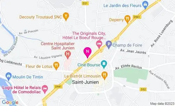 Localisation Mtre Coulaud Julien