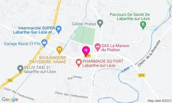 Localisation Mtre Maynadie Sophie