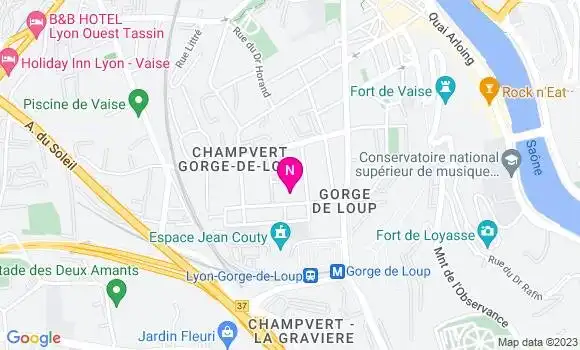 Localisation Mtre Trichet Sarah