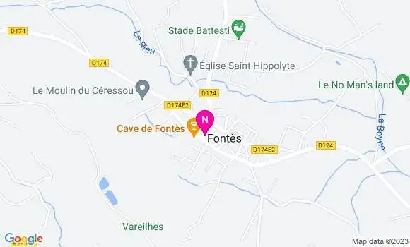 Localisation Mtre Arnal Christophe