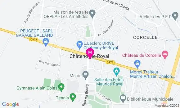 Localisation Mtre Lorne Henri