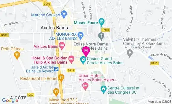 Localisation Mtre Raynaud Laurent