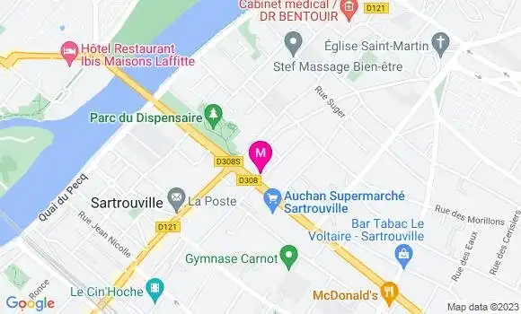 Localisation Mtre Granier Jacques