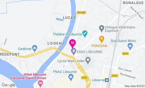Localisation Mtre Vien François