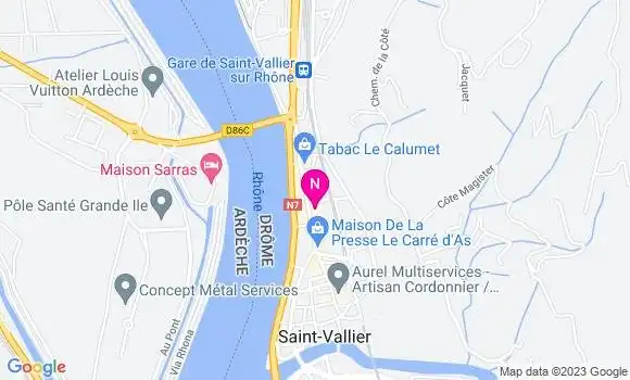 Localisation Mtre Roux Mathieu