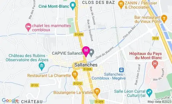 Localisation Mtre Jacquiot Monteillard Catherine