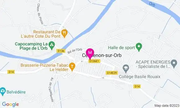 Localisation Mtre Cavalié Raymond