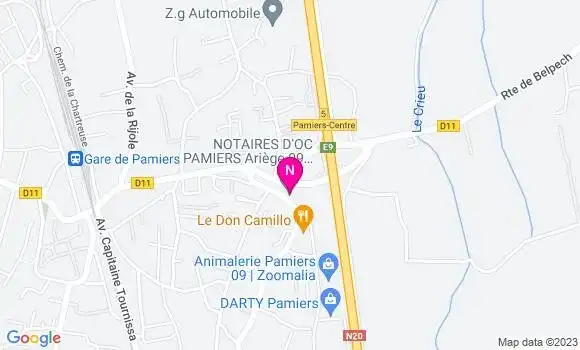 Localisation Mtre Amann Paul
