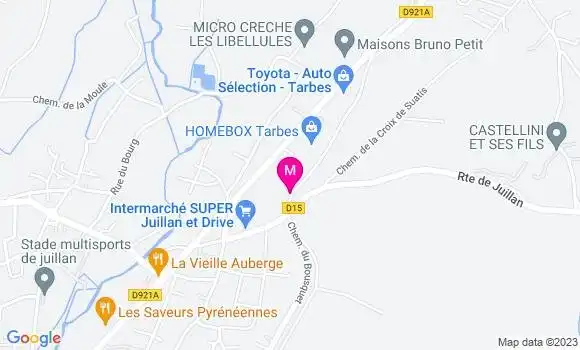 Localisation Mtre Dupouy Aurélie