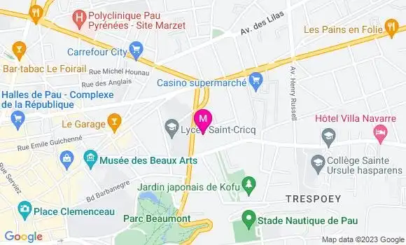 Localisation Mtre Dupouy Nicolas