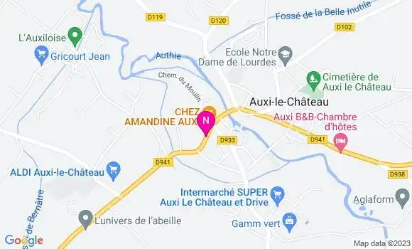 Localisation Mtre Deramecourt François