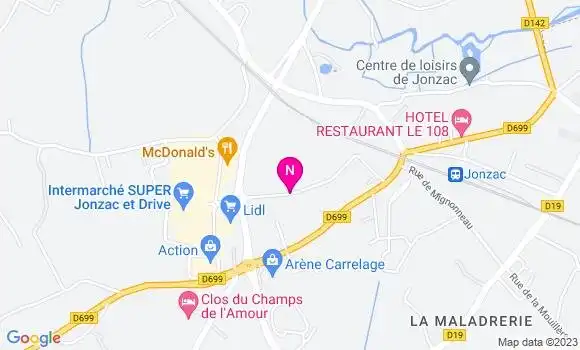 Localisation Mtre Cholet Laurent