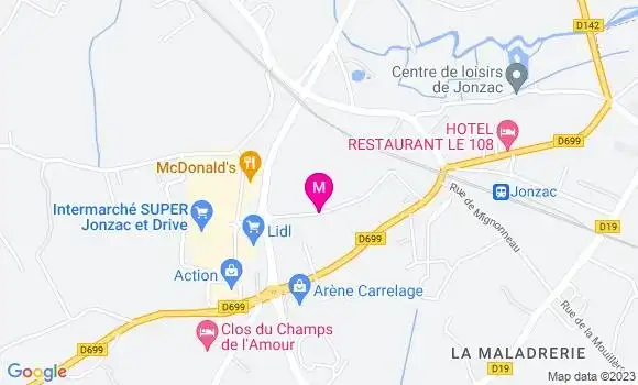 Localisation Mtre Roques Andre Pascale