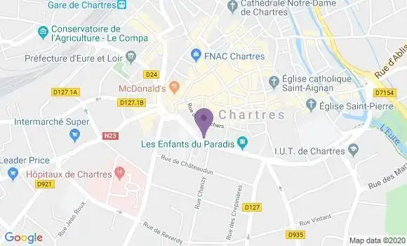 Localisation Mtre Baudoin Vincent