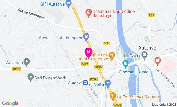 Localisation Mtre Rudelle Garrigues Françoise