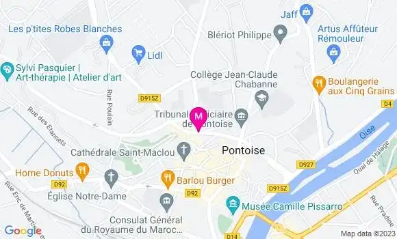 Localisation Mtre Girault Martin Magalie