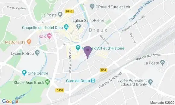 Localisation Mtre Levy Etienne
