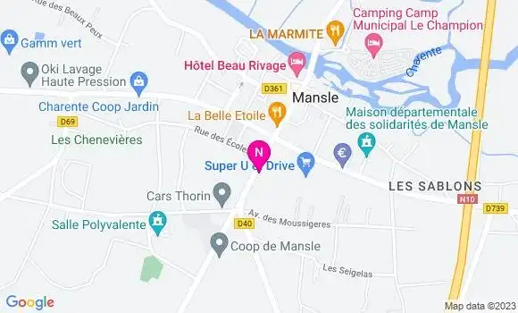Localisation Mtre Proust Charles Louis