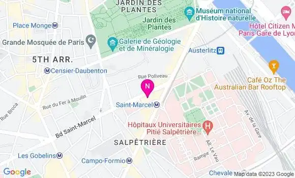 Localisation Mtre Dupas Stéphanie