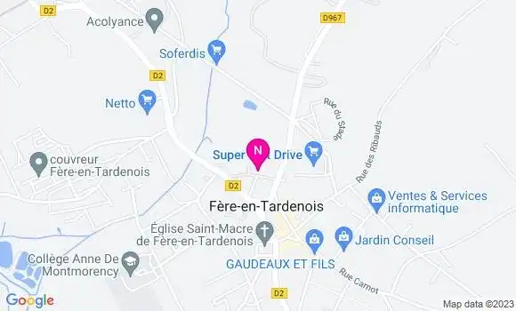 Localisation Mtre Crozat Vasseur Floriane