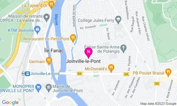 Localisation Mtre Moreau Etienne