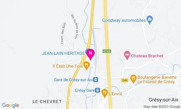 Localisation Mtre Clerc Molliet Géraldine
