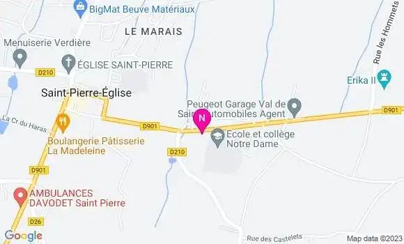 Localisation Mtre Godey Frédéric