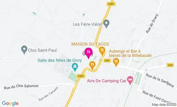 Localisation Mtre Revoirard Parisot Carole