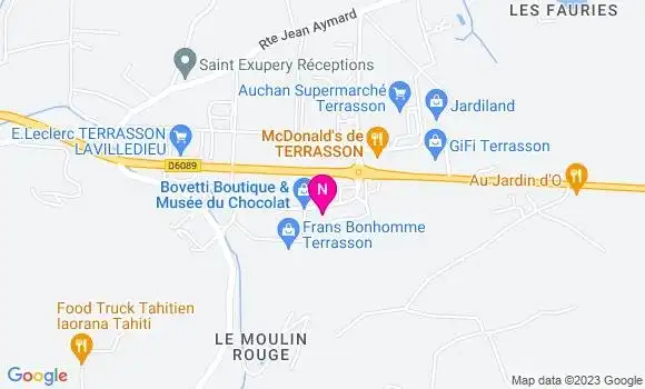 Localisation Mtre Rose Brousseaud Séverine