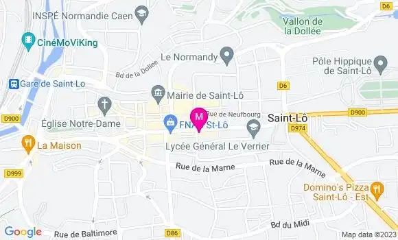 Localisation Mtre Thoraval Martin