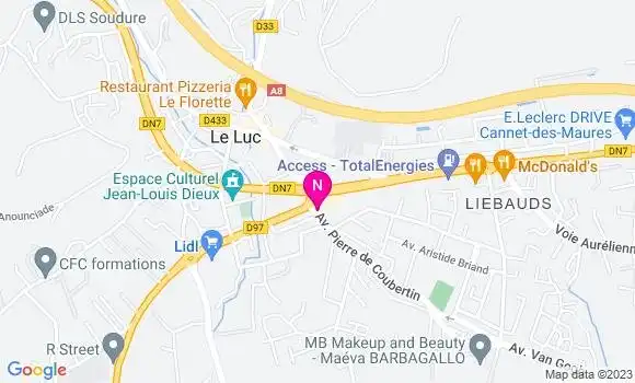 Localisation Mtre Lafont Sylvain