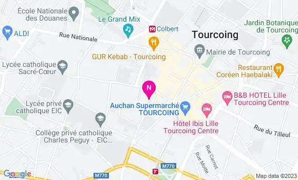 Localisation Mtre Laevens Fabrice