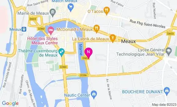 Localisation Mtre Roussel Christophe