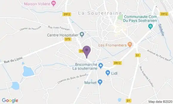 Localisation Mtre Bonnet Beaufranc Luc