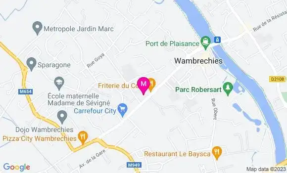 Localisation Mtre Planchon Virginie