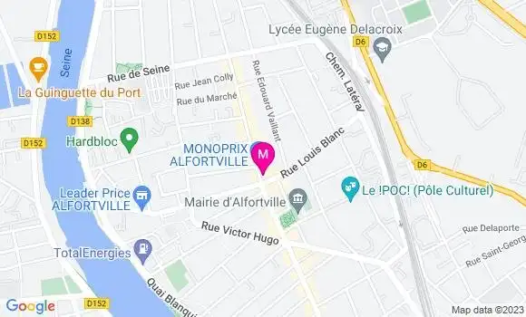 Localisation Mtre Triboulet Aurore